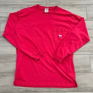 PINK Victoria’s Secret Campus Long Sleeve Shirt
